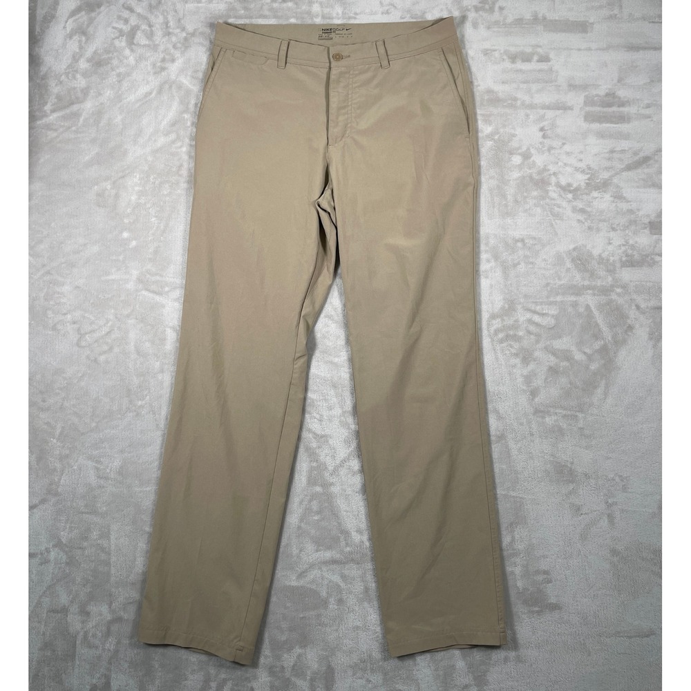 Nike Golf Men's Pants Dri Fit Standard Neutral Casual Performance 32x32 Tan